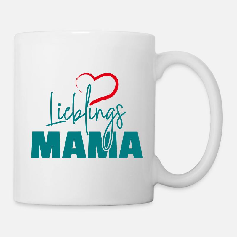 Lieblingsmama - Tasse - Weiß