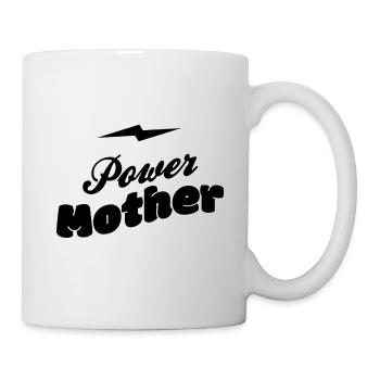 Power Mother - Tasse - Weiß - Rechts