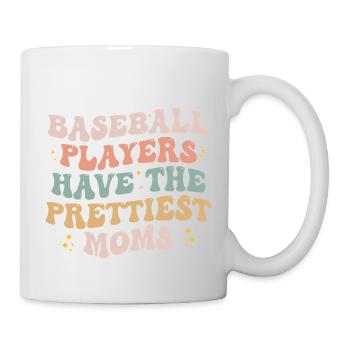 Baseball Players Have the Prettiest Moms Lover - Mug blanc - blanc - Droite