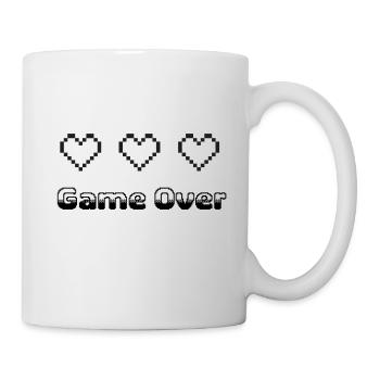Game Over - Tasse - Weiß - Rechts