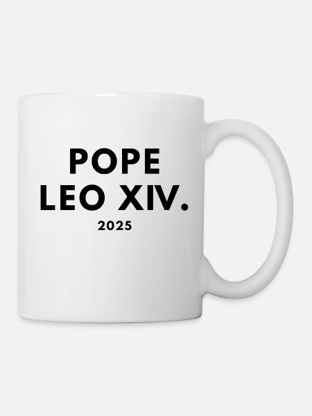 Pape Léon XIV 2025 - Mug blanc - blanc