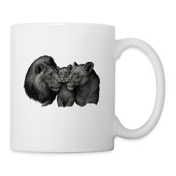 La famille Louvain - Mug blanc - blanc - Droite