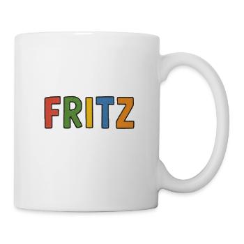 Fritz - Tasse - Weiß - Rechts