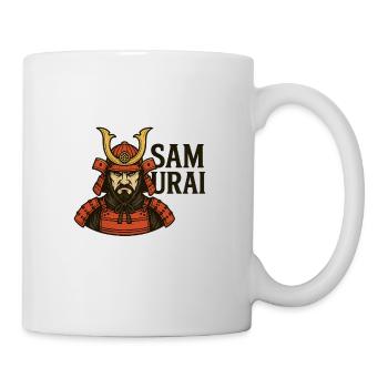 Samurai - Tasse - Weiß - Rechts