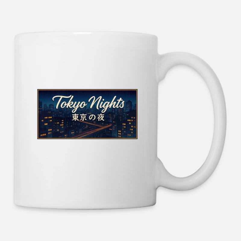 Tokyo Night 1 - Mug - white