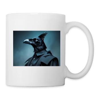 Mystic Eagle Portrait Design - Mug - white - Right