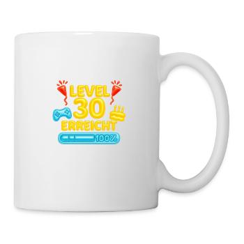 Level 30 erreicht - Tasse - Weiß - Rechts