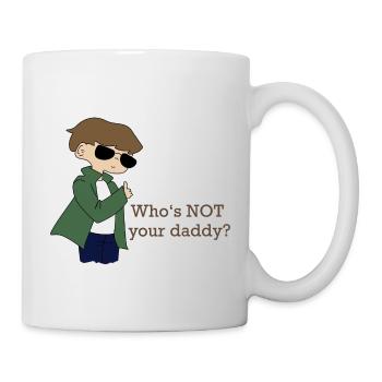 Pas ton papa - Mug blanc - blanc - Droite