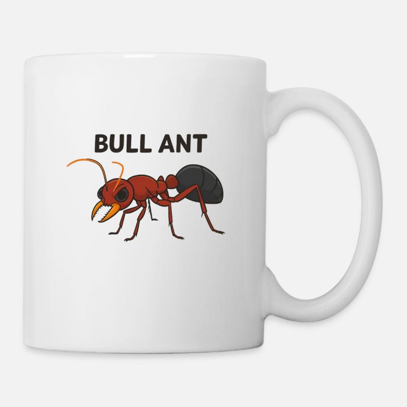 Fourmi taureau - Mug blanc - blanc