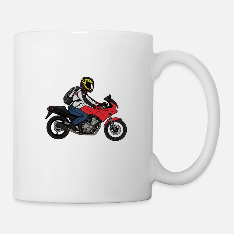 Biker - Mug - white