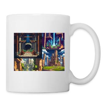 Nur noch eine Ebene - Tasse - Weiß - Rechts