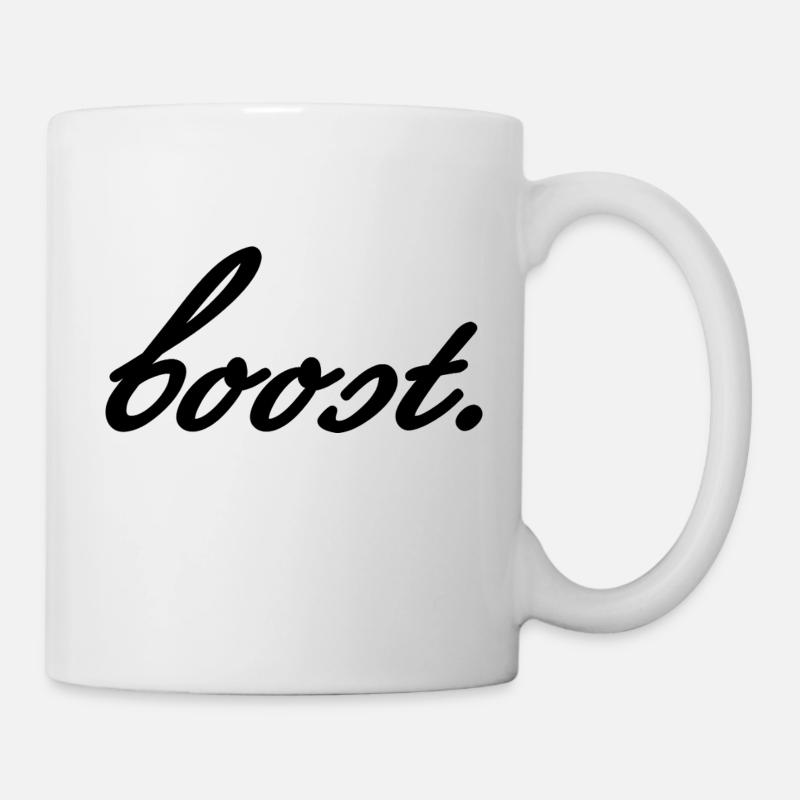 boost - Tasse - Weiß