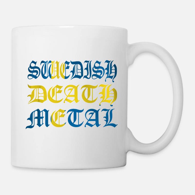swedish death - Mug - white