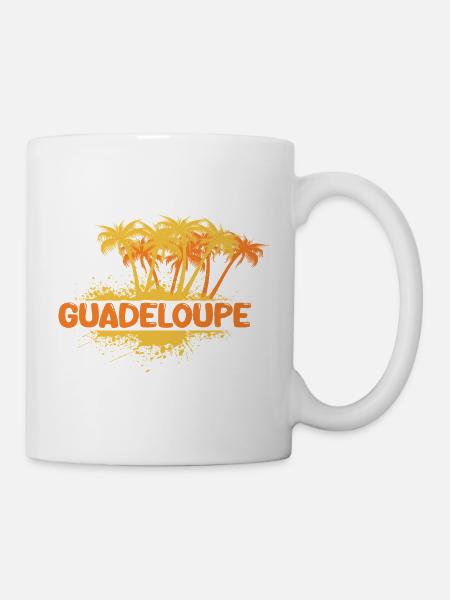 Geschenk für Guadeloupe - Tasse - Weiß