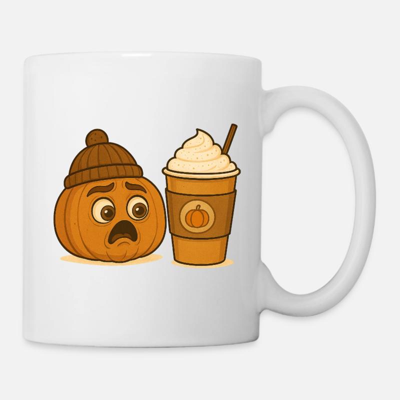 Freddie Pumpkin 2 - Tasse - Weiß