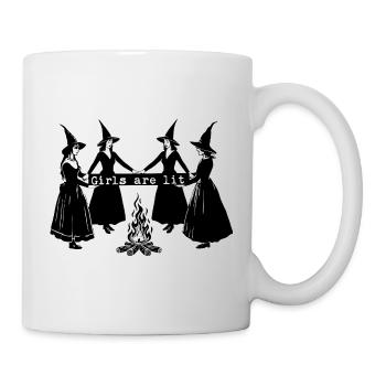 Halloween Tee for Women Funny - Tasse - Weiß - Rechts