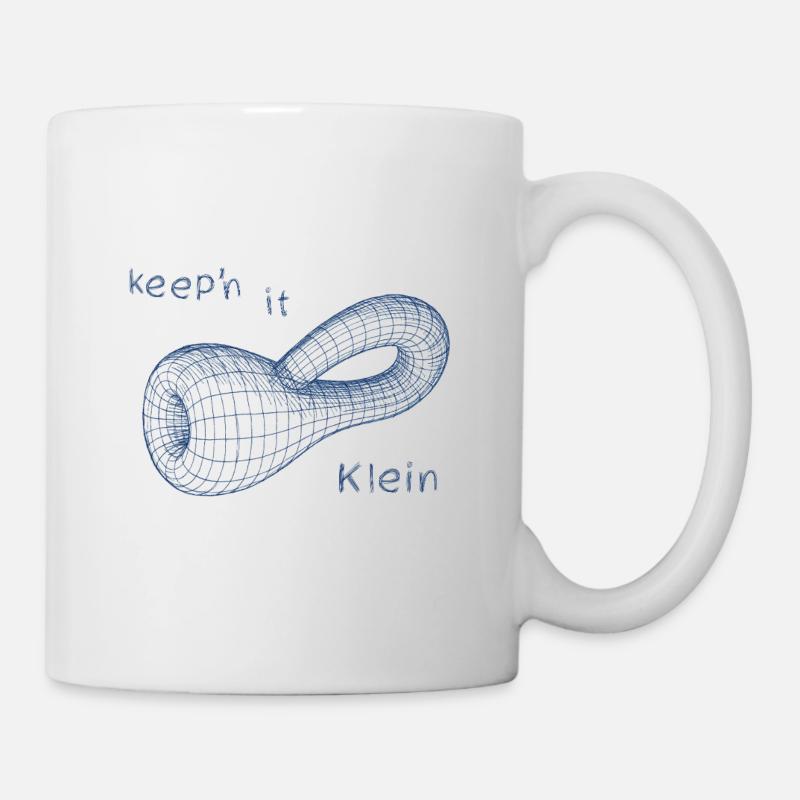 Klein Bottle Mathematical Manifold - Mug - white