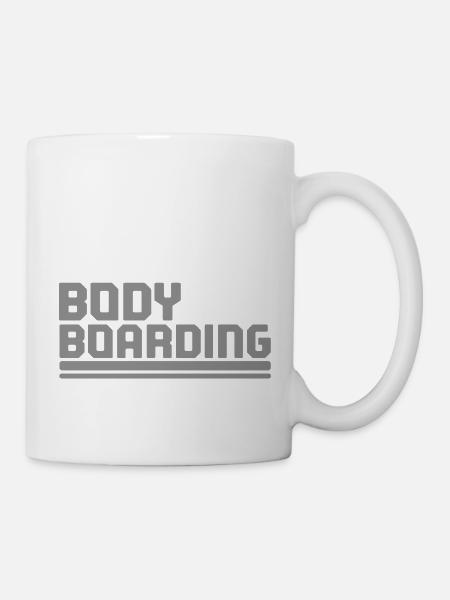 Bodyboarding Bodyboarder - Tasse - Weiß