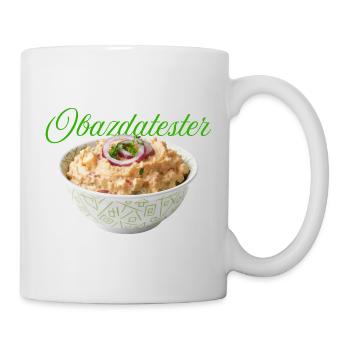 Bohnenmus mit Zwiebeln und Paprika - Tasse - Weiß - Rechts