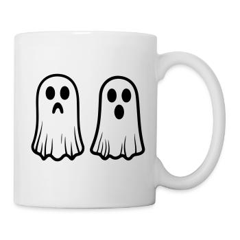 Geister - Tasse - Weiß - Rechts