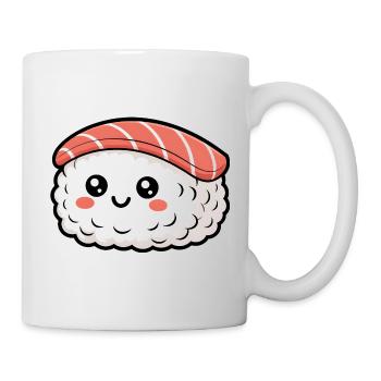 süßes Sushi - Tasse - Weiß - Rechts