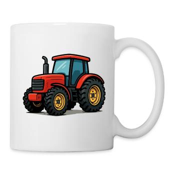 Tractor Comic - Mug - white - Right