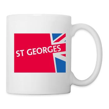 Colorful Union Jack Design - Mug - white - Right