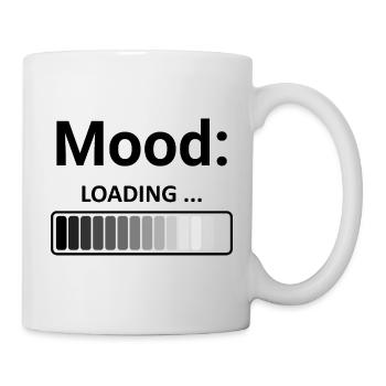 Mood Loading Stilvolles Design Ladestange - Tasse - Weiß - Rechts