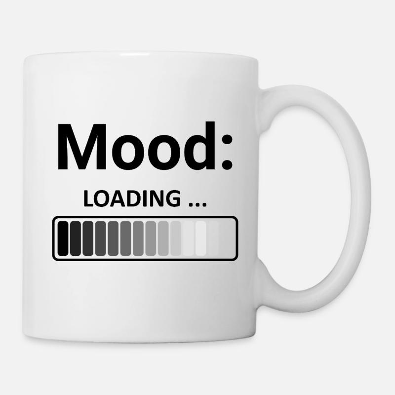 Mood Loading Stilvolles Design Ladestange - Tasse - Weiß