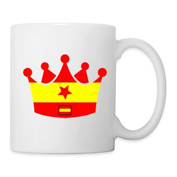 Spanien Krone - Tasse - Weiß - Rechts