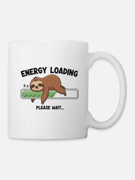Battery Nap Mode - Mug - white