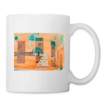 Collage - Tasse - Weiß - Rechts