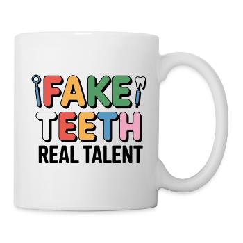 Dental Lab Technician Bridge Craft  - Mug - white - Right