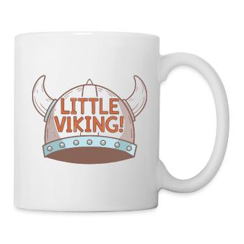 Casque Viking Humoristique Enfant - Mug blanc - blanc - Droite