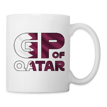 qatar_gp - Mug blanc - blanc - Droite