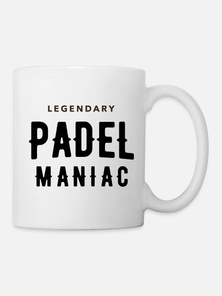 padel maniac - Mug - white