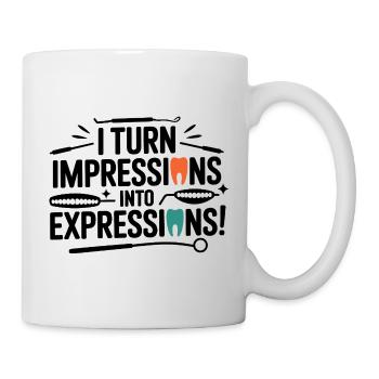 Dental Lab Technician Wax Carver  - Mug - white - Right