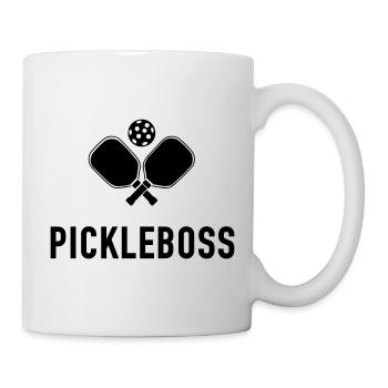 Gurkenboss - Tasse - Weiß - Rechts