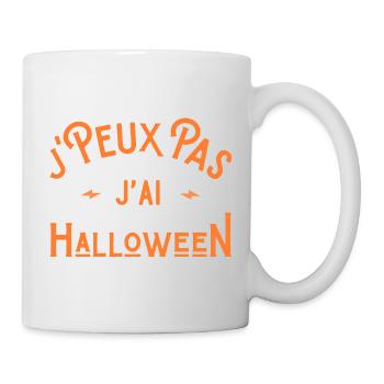 I can't I have Halloween - Mug - white - Right