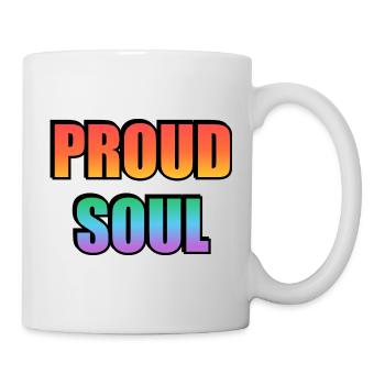 Proud Soul Gradient Typography - Mug - white - Right