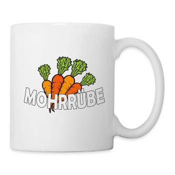Carotte - Mug blanc - blanc - Droite