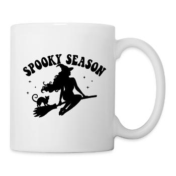 Spooky Season Witch Illustration - Mug - white - Right