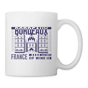 Bordeaux France Tee - Mug blanc - blanc - Droite