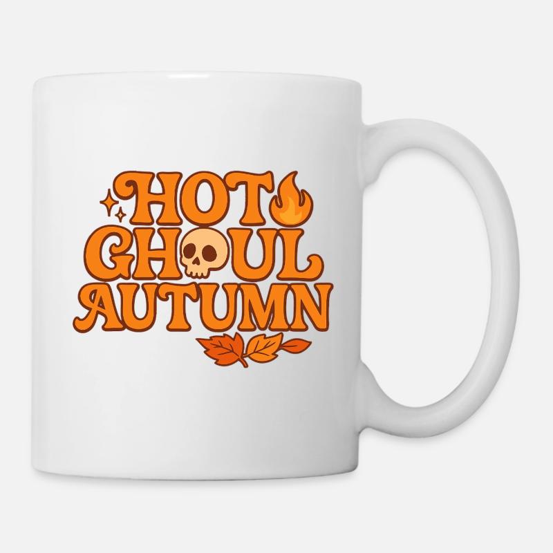 Hot Ghoul Automne/ Y2K Design - Mug blanc - blanc