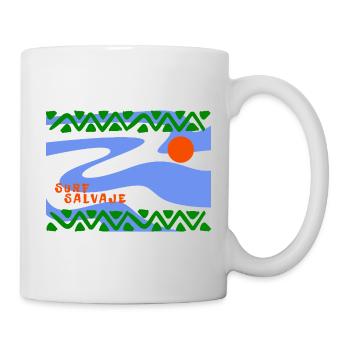 Surf Salvaje Psychedelic Waves - Mug - white - Right