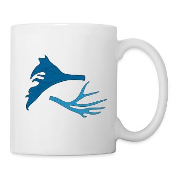 Antlers of the deer - Mug - white - Right