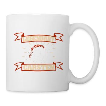 Fasching Carsten - Tasse - Weiß - Rechts