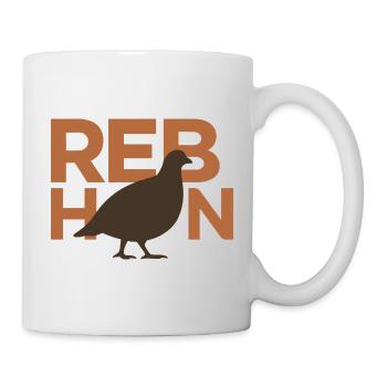 Silhouette de perdrix – Oiseau de l’année 2026 - Mug blanc - blanc - Droite