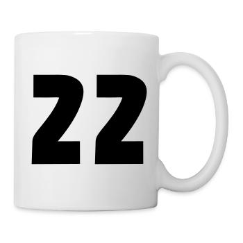 22 - Tasse - Weiß - Rechts