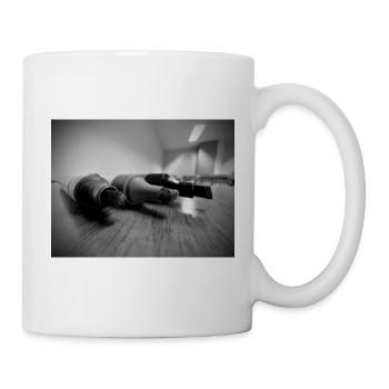 Black and White Brushes - Mug - white - Right